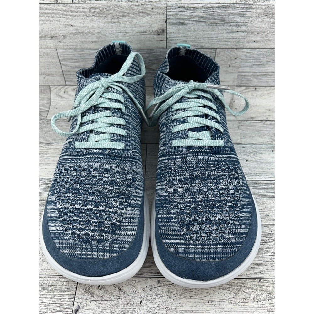 Altra‎ Vali Blue White Knit Walking Sneakers Women Sz 8.5 AFW1884A-4 Low Top - Picture 3 of 15